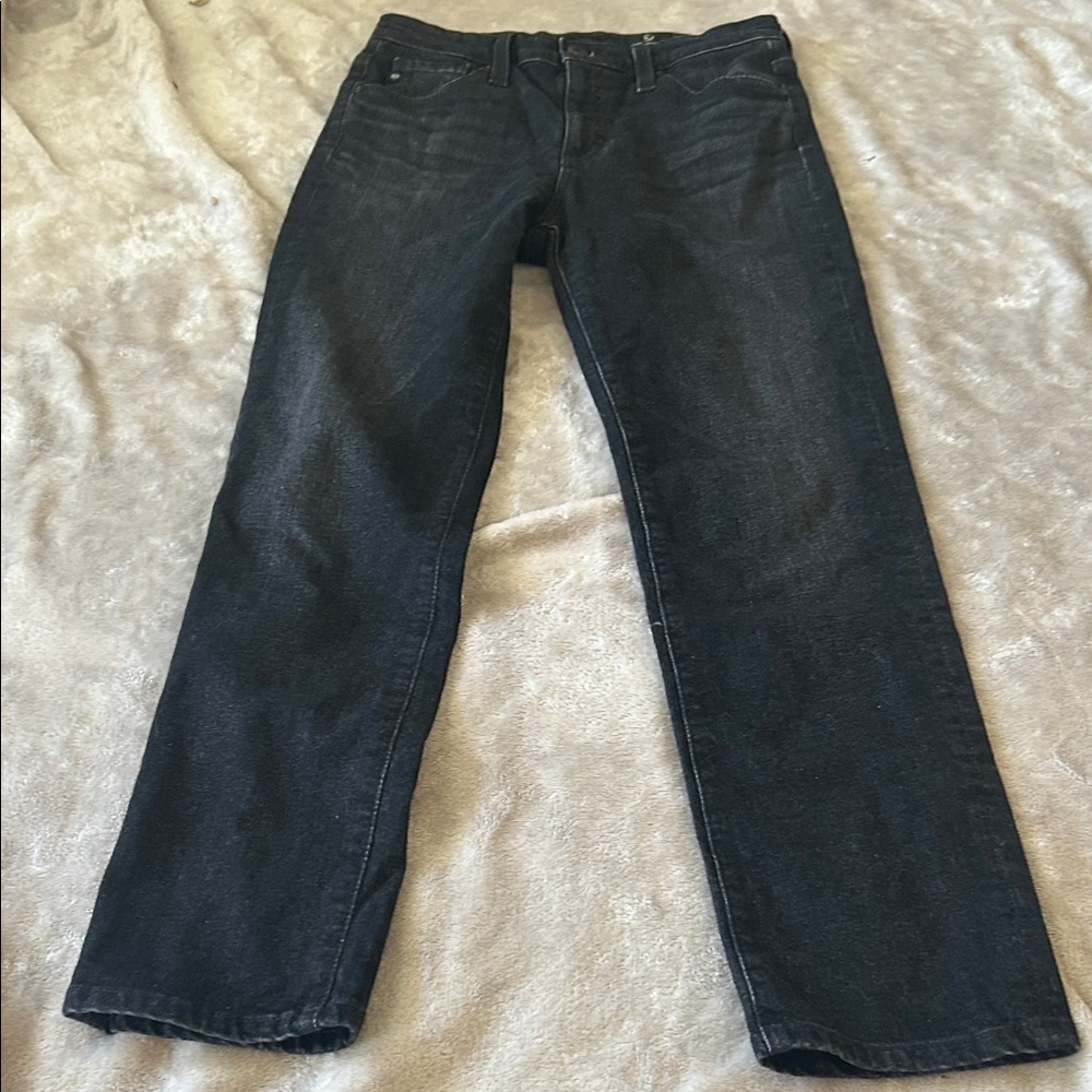 Ag adriano goldschmied Isabelle high-rise straight crop jeans